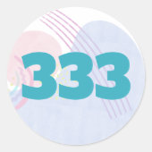 三百三十三エンジェル指導肯定表明 ラウンドシール (正面)