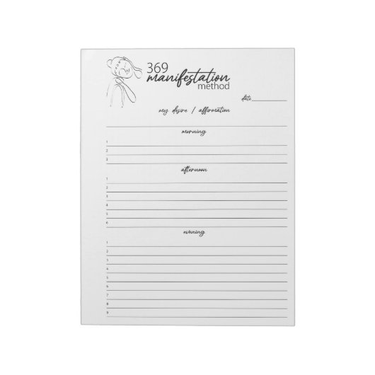 三百六十九表意方法及び引力の法則 ノートパッド (回転)