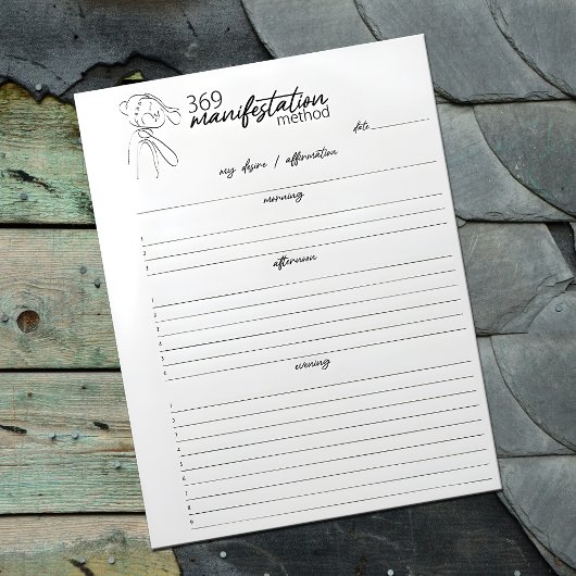 三百六十九表意方法及び引力の法則 ノートパッド