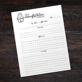 三百六十九表意方法及び引力の法則 ノートパッド