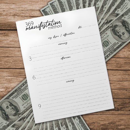 三百六十九表意方法及び引力の法則 ノートパッド