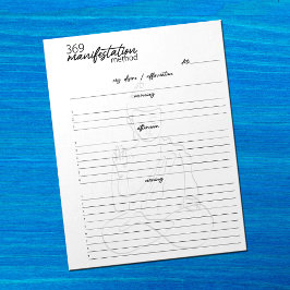 三百六十九表意方法及び引力の法則 ノートパッド