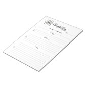 三百六十九表意方法及び引力の法則 ノートパッド (アングル)