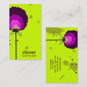 三百十一魅力的紫ネギ | NEON, ネオン 名刺 (正面/裏面)