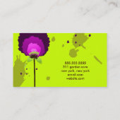 三百十一魅力的紫ネギ | NEON, ネオン 名刺 (裏面)