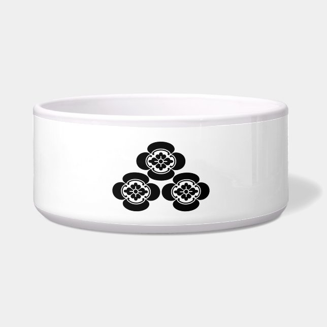 三盛り木瓜 ボウル (正面)
