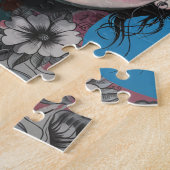 三目の美人 ジグソーパズル (側面)