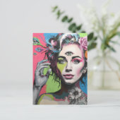 三目の美人 ポストカード (スタンド正面)