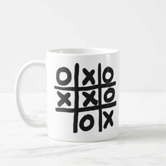 三目並べ コーヒーマグカップ (左)