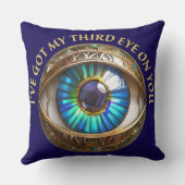 三目得目の目を使う クッション (裏面)