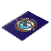 三目得目の目を使う ノートブック (左側)