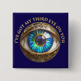 三目得目の目を使う 缶バッジ