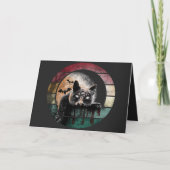 三目猫 カード (正面)