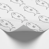 三眼の魚 ラッピングペーパー (角)