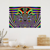 三眼 ポスター (キッチン)