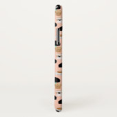 三着色されたコーギーのコーヒーパターン-赤面 Case-Mate iPhoneケース (裏面/右)