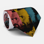 三着色されたストーンウォールジャクソン ネクタイ (ロール)