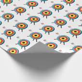 三矢印ブルズアイ ラッピングペーパー (角)