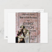 三種のジプシー、改変された芸術 ポストカード (正面/裏面)