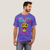 三等分隊ひまわりフクロウ三等分隊 Tシャツ (正面フル)