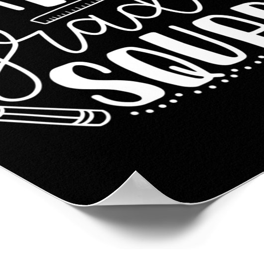 三等分隊先生 ポスター (角)