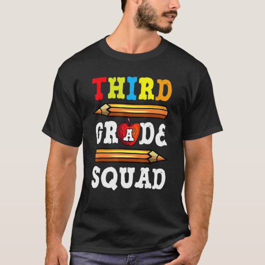 三等分隊新学期三等分隊先生 Tシャツ (正面)