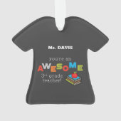 三級先生賞味日素晴らし, オーナメント (裏面)