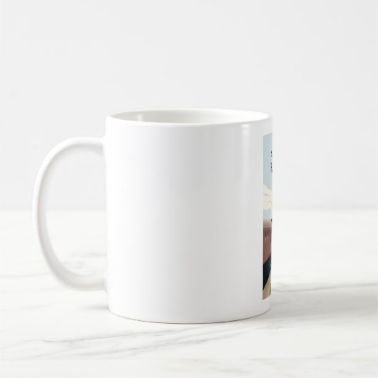 三級殺人黄金時代の謎マグカップ コーヒーマグカップ (左)