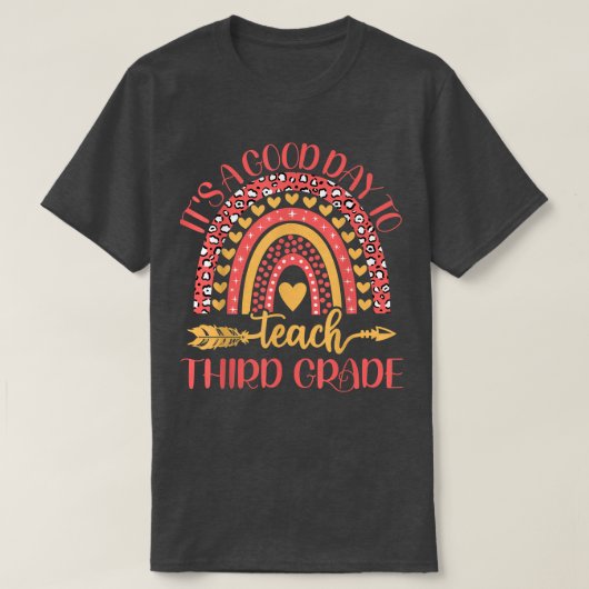 三級茶は教えいい日だ Tシャツ (デザイン正面)