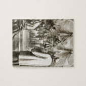 「三組木曜日からのタラで、説教するセントパトリック ジグソーパズル (横)