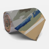 三絵を描デザインネクタイ ネクタイ (ロール)