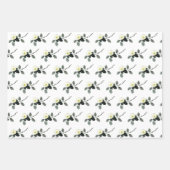 三絵画色 ラッピングペーパーシート (正面)