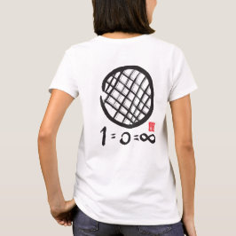 三線インフィニティTシャツホワイト：メンズ・ウィメンズ Tシャツ