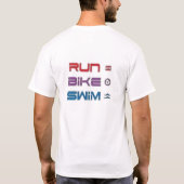 三締めれば! Tシャツ (裏面)