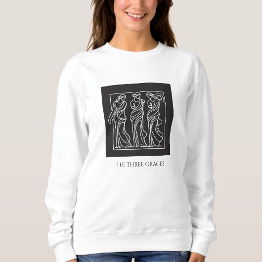 三美神 スウェットシャツ (正面)