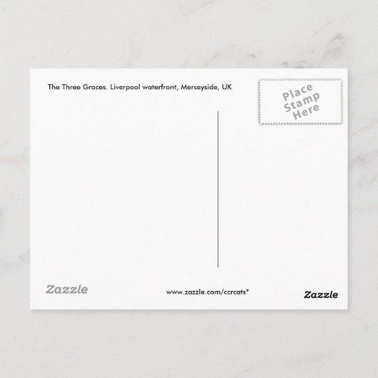 三美神 ポストカード (裏面)