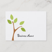 三羽のフクロウ 名刺 (裏面)