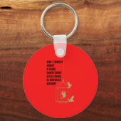 三羽の小鳥 キーホルダー (正面)