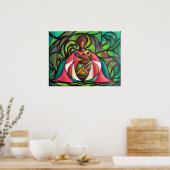 三羽の小鳥 ポスター (キッチン)