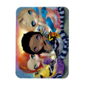 「三羽の小鳥」マグネット マグネット (縦)