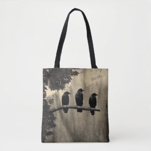 三羽の烏 トートバッグ