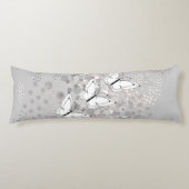 三羽の白い蝶 ボディピロー (正面)