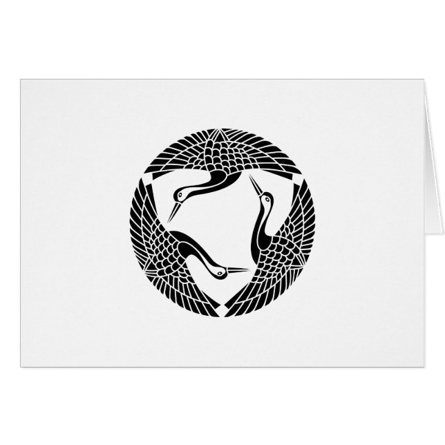 三羽鶴 (正面横)