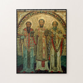 三聖聖聖体聖体聖体正教会アイコンlカトリック聖徒 ジグソーパズル