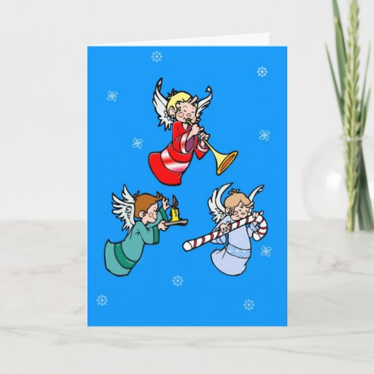 三聖降誕祭の天使 シーズンカード (正面)