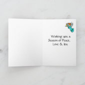 三聖降誕祭の天使 シーズンカード (内部)