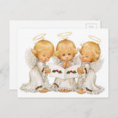 三聖降誕祭の天使 シーズンポストカード (正面/裏面)