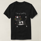 三脚の子猫三脚の猫のプライドが大好き Tシャツ (デザイン正面)