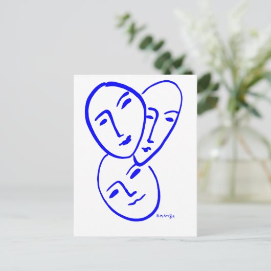 三脚の ポストカード (スタンド正面)