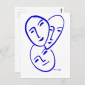 三脚の ポストカード (正面/裏面)